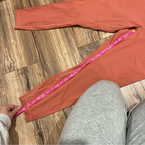 Lululemon Wunder Under High-Rise Tight 25" *Full-On Luxtreme Rustic Coral - Picture 7 of 9